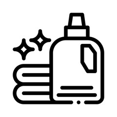 detergent pod line icon