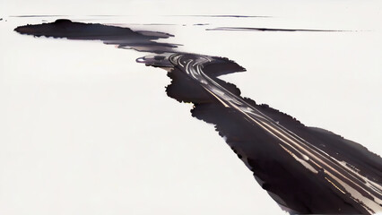 black and white background