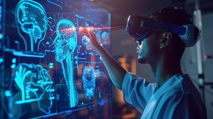 Virtual Health Education with Interactive Interface for Learning Wellness Concepts