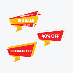 Big Sale Offer Tag Fully Editable Vector or EPS