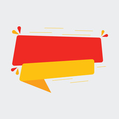 Blank Sale Offer Tag Fully Editable Vector or EPS