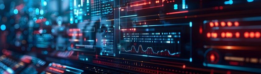 Obraz premium Cutting Edge AI Powered Marketing Dashboard for Seamless Lead and Prospect Tracking