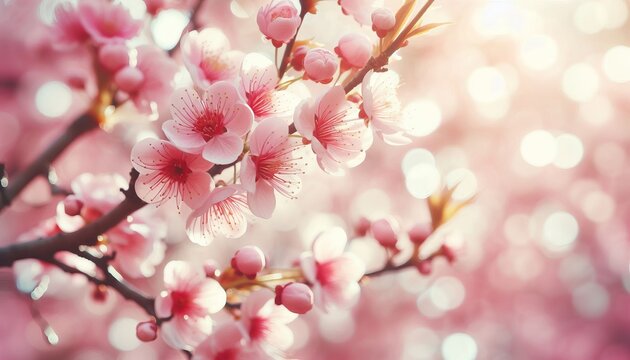 pink cherry blossom