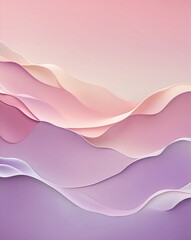 Fototapeta premium Soft jewel tones with gradient of blush pink to lavender