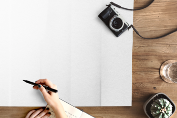 Map paper png transparent mockup