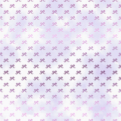 seamless pattern with ribbons