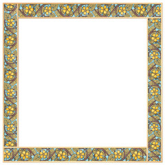 Vintage wild rose flower frame transparent png design element