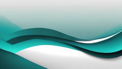 Obraz premium Background Dark Teal and White Gradient. A5