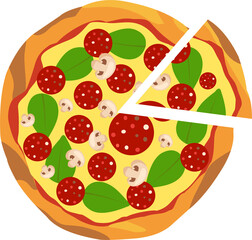 Pizza Illustration