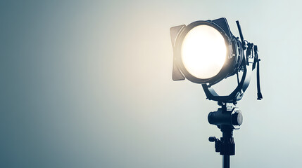 A professional studio light background