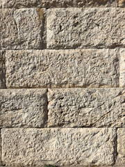 Ancient block work of marble, Greece