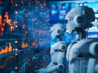 AI Powered Financial Analytics in Vibrant Global Trading Environment