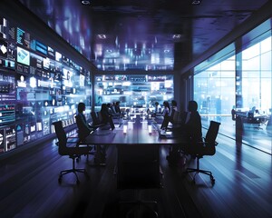 Cutting Edge Virtual Conference Room with Dynamic Presentation Tools and Real Time