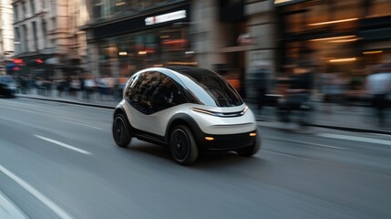 Autonomous micro mobility vehicle in urban traffic for future transportation solutions