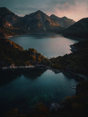 Beautiful Nature landscapes image on vertical 2.