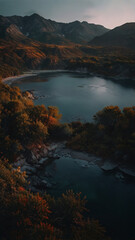 Beautiful Nature landscapes image on vertical 14.