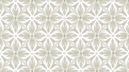 Monochromatic seamless star-square pattern; ideal for chic backgrounds, textiles, or graphic designs. Enhances any project.