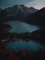 Beautiful Nature landscapes image on vertical 20.