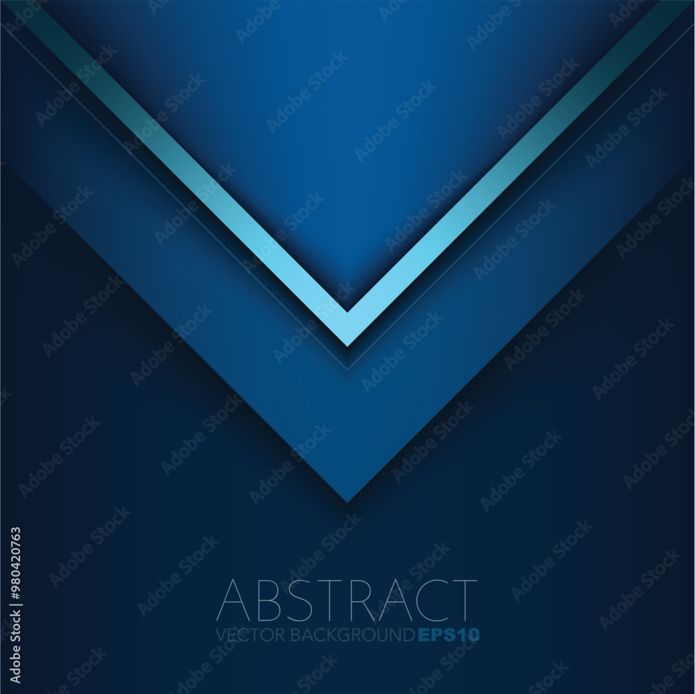Fototapete graphic geometric triangle overlap vector layer background for text and message design