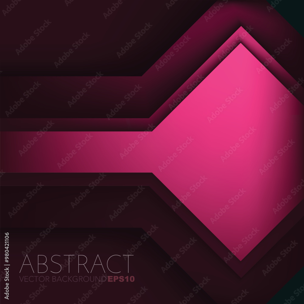 Fototapete graphic geometric triangle overlap vector layer background for text and message design