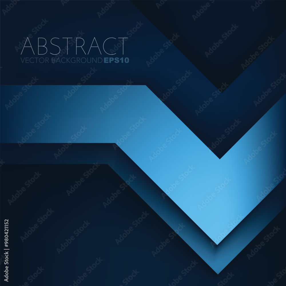 Fototapete graphic geometric triangle overlap vector layer background for text and message design