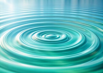 Soothing soft blue water with mint undertones features gentle ripples and concentric rings, creating a calming and refreshing spa-inspired background for relaxation and serenity.