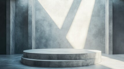 Minimalist Architectural Scene
