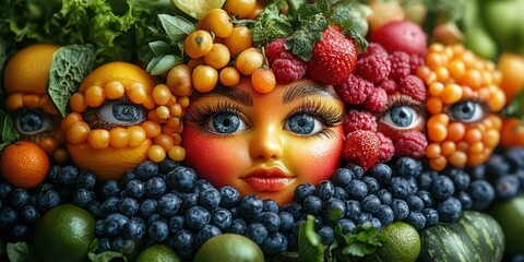 The magical metropolis where every fruit and vegetable is full of unique traits and lively character