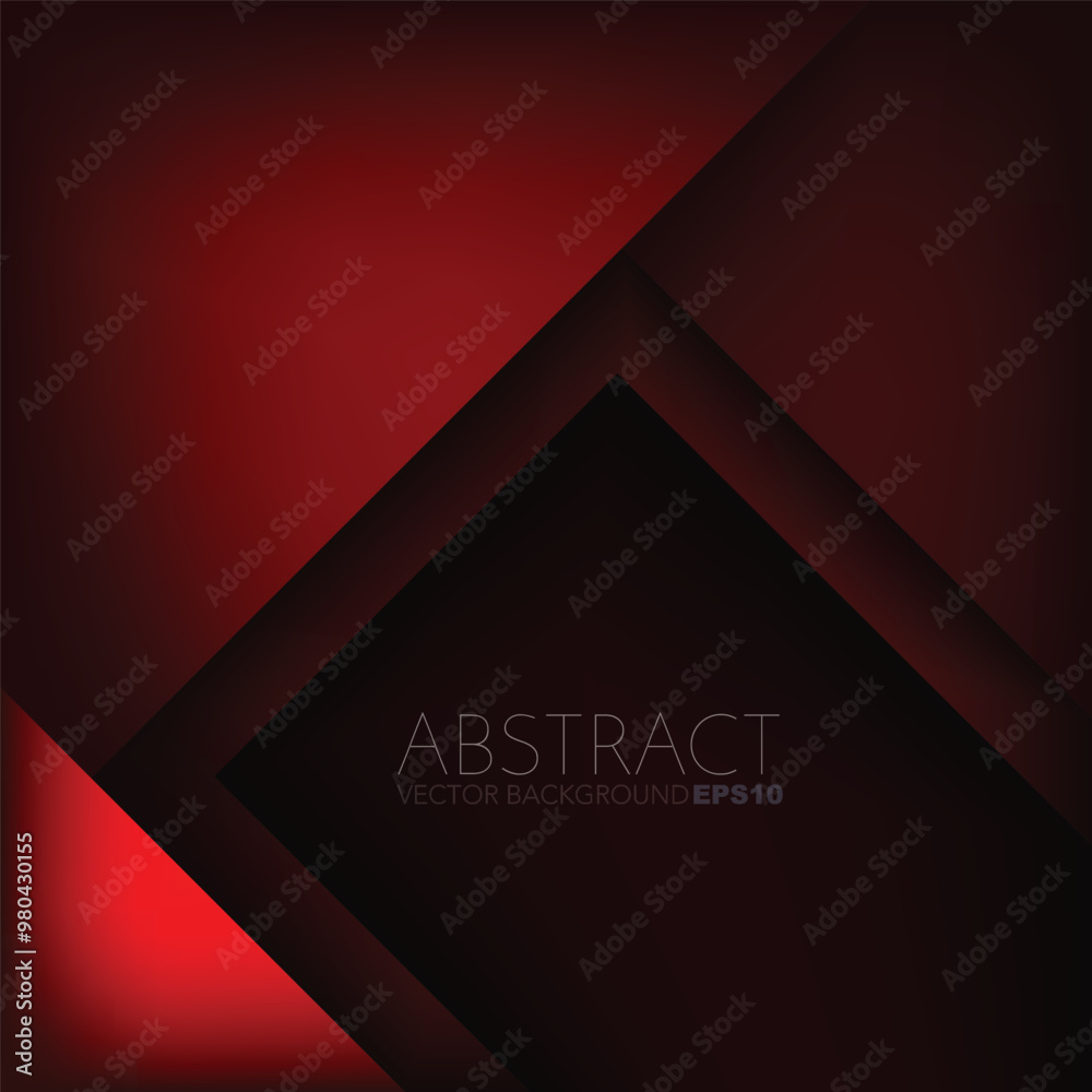 Poster graphic geometric triangle overlap vector layer background for text and message design