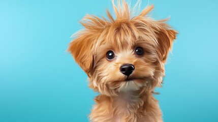 Trendy Lion Cut Hairdo on Adorable Labradoodle Pup