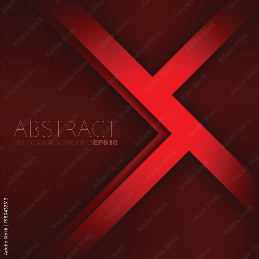 Poster graphic geometric triangle overlap vector layer background for text and message design