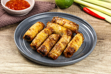 Vietnamese fried stuffed spring roll