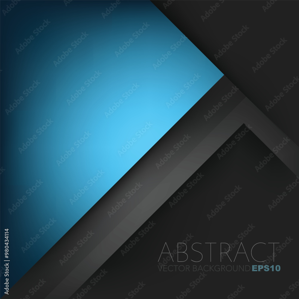 Poster graphic geometric triangle overlap vector layer background for text and message design