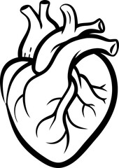 The heart is a symbol of love and life