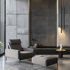 Modern room interior