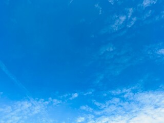 blue sky with clouds