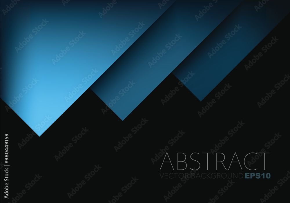 Poster graphic geometric triangle overlap vector layer background for text and message design
