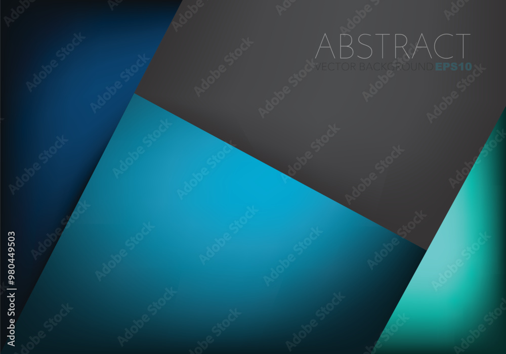 Poster graphic geometric triangle overlap vector layer background for text and message design