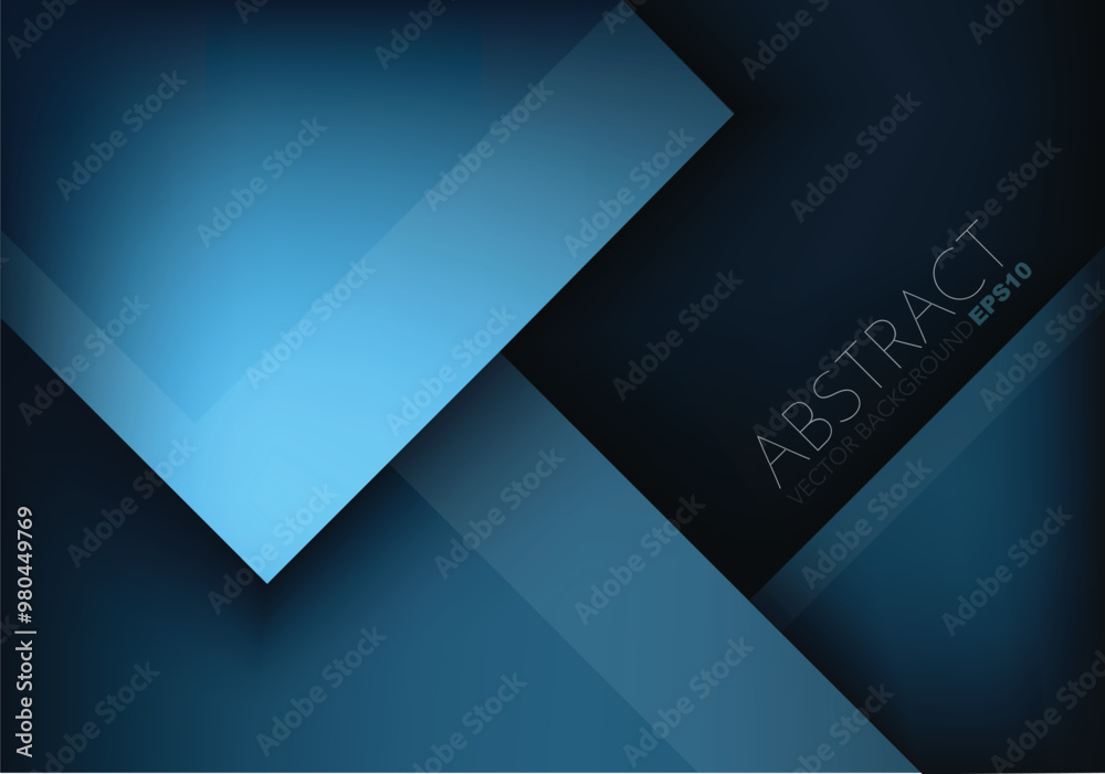 Poster graphic geometric triangle overlap vector layer background for text and message design