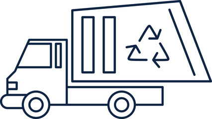 Garbage Truck Icon