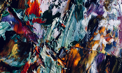 abstract background wallpaper. Modern motif visual art. Mixtures of oil paint. Trendy hand painting canvas. Wall decor and Wall art prints Idea. 3D Texture. Art object	
