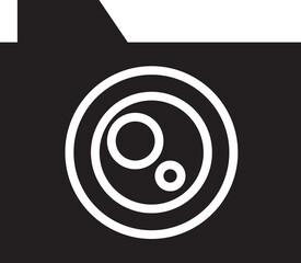 Camera Glyph Icon