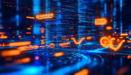 Obraz premium Leveraging AI can enhance the monitoring and enforcement of compliance measures.