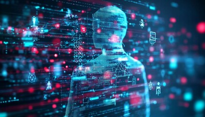 Obraz premium Seamless Health Information Exchange (HIE) Across Providers 