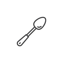 Basting Spoon line icon