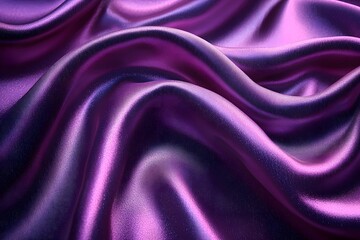 Fototapeta premium The velvety, purple backdrop with its soft, flowing curves creates a luxurious and elegant atmosphere