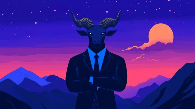 Capricorn leader, structured environment, disciplined approach, focused goals, professional demeanor