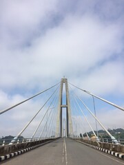bridge over the river
