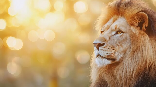 Leo motivator, golden light, inspirational quotes, confident energy, powerful presence