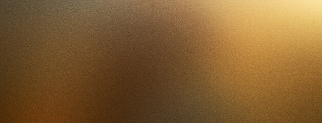 Golden Color Gradient Background with a Grainy Texture